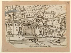 Scenedesign, Royal Palace i klassisk stil