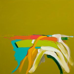 Solbelyst landskab, 2014 af Angie Kenber
