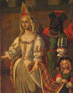 Firedobbelt dobbeltsidet skærm, ca.1700