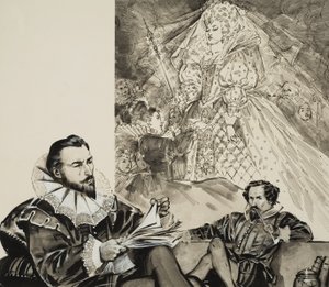 Faerie Queene (gouache på papir) af Angus McBride