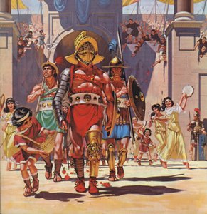 Gladiator (farvelitografi)