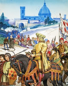 Store begivenheder i historien: Den italienske renæssance - Firenze og Medici-slægten af Angus McBride