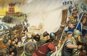 Saksisk () invasion af Angus McBride
