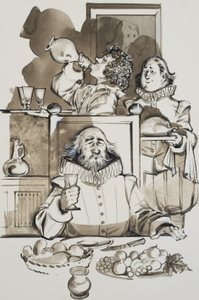 Servants (gouache på papir) af Angus McBride