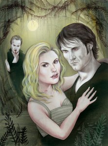 True Blood, 2009 (akryl på illustrationsplade)