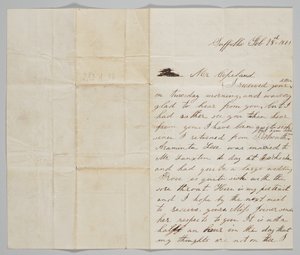 Brev til John Copeland fra hans hustru Ann, 18. februar 1861. af Ann Hurst Copeland
