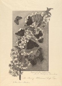 The Cherry Blossoms - High Tea af Anna Botsford Comstock