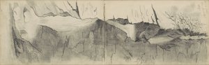 Vandfald i Dala-dalen nær Leukerbad af Anna Catharina Maria van Eeghen (possibly)