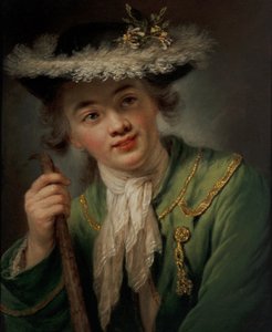 Nuoren naisen muotokuva af Anna Dorothea (1721 82) Lisiewska