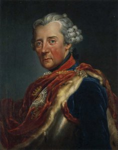 Fransk: portrait de Frédéric II de Prusse