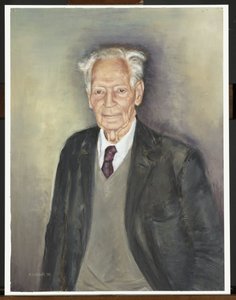 Portræt af prof. dr. dr. P. Formijne af Anna Eickholt