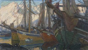 En stille aften. Studie fra Nordnorge