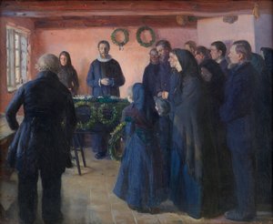 En begravelse af Anna Ancher