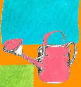 Havearbejde af Anna Platts