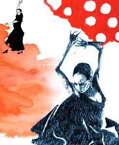 De dansende spaniere