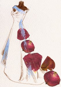 Bryllupskjole af Anna Platts