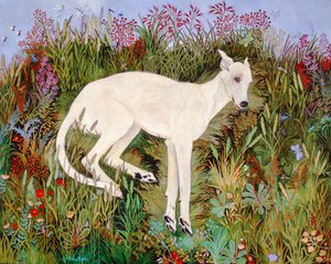 Bliss off Grass, 2009 (akryl) af Anna Pugh