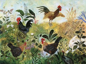 Boys on the Block, 2001 (akryl) af Anna Pugh