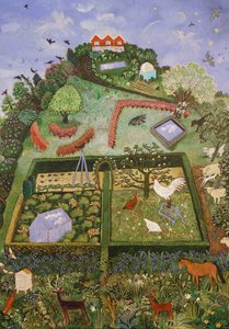 Udenfor, 2019 (akryl) af Anna Pugh