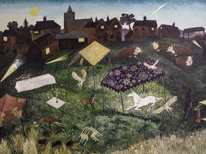 Take Over, 2016 (akryl) af Anna Pugh