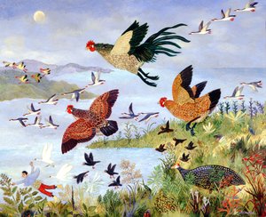 The Call of the Wild, 2008 (akryl) af Anna Pugh