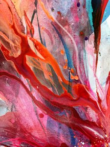 Dynamiske, flydende farver