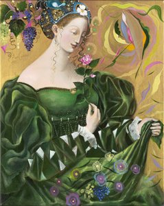 Virgo, 2006 (olie på belgisk linned)