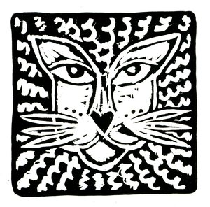 Horoskop (Løve), 2017 (linnedprint) af Annalisa Morrocco