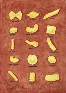 Pasta, 2010 (gouache) af Annalisa Morrocco