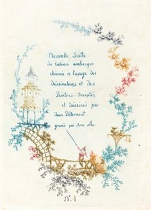 Titel side af Anne Allen after Jean Baptiste Pillement