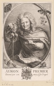 Portræt af Etienne Isidore Théophile Aymon Aymon Premier (titel på objekt)