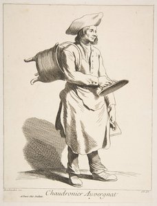 Kobbersmed fra Auvergne, 1737. af Anne Claude Philippe de Caylus