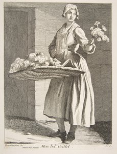 Blomsterhandler, 1738.