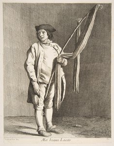 Snørehandler, 1738. af Anne Claude Philippe de Caylus
