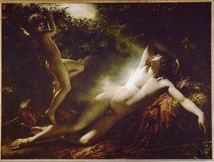 Endymion, måneeffekt ... af Anne Louis Girodet de Roucy-Trioson