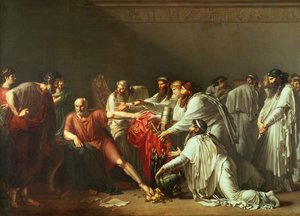 Hippokrates (c.460-c.377 f.Kr.) Afvisning af Artaxerxes I