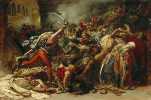 Kairos oprør, ca. 1810 af Anne Louis Girodet de Roucy Trioson