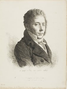 Portræt af Coupin de la Couperie af Anne Louis Girodet de Roussy Trioson
