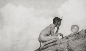 The Wonderful Globe (fotogravure) af Anne W. Brigman