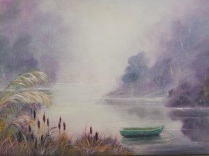 Misty Lake-robåd af Annette Armitage