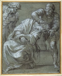 Kristus kronet med torne af Annibale Carracci