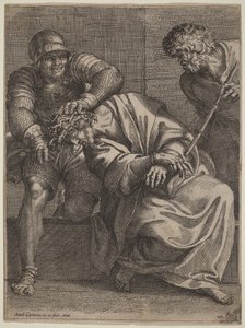 Kristus kronet med torne af Annibale Carracci
