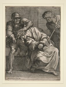 Kristus kronet med torne af Annibale Carracci