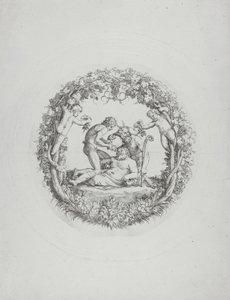 Drunken Silenus ("Tazza Farnese") af Annibale Carracci