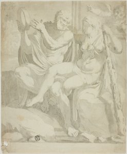 Hercules og Iole af Annibale Carracci