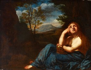 Magdalen af Annibale Carracci