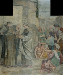 Rosernes mirakel af Annibale Carracci