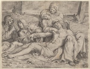 Pietà ("Kristus af Caprarola") af Annibale Carracci