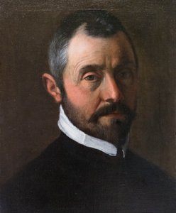 Portræt af en mand, Annibale Carracci af Annibale Carracci