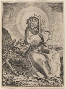 Sankt Frans af Assisi af Annibale Carracci